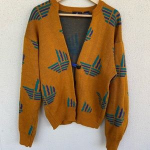 80s Vintage Cardigan Sweater